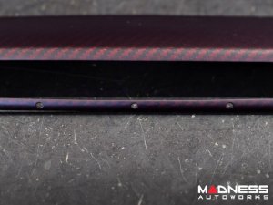 Alfa Romeo 4C Carbon Fiber Control Panel Frame Cover - Dark Red Candy Alfa Romeo 4C Carbon Fiber Control Panel Frame Cover - Dark Red Candy